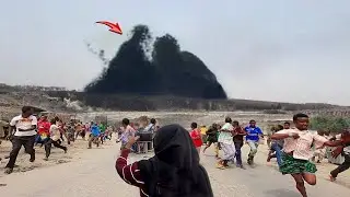 Lagi Viral ! Bumi Meletus Berbentuk Aneh Di Jawa Tengah