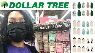 DOLLAR TREE *NEW* L.A. COLORS FRENCH MANICURE PRESS ON NAILS 💅 $1.25 FASHION PRESS ON NAILS 2023