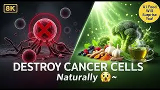 DESTROY CANCER CELLS Naturally  | Cancer fighting foods | Foods that kill cancer cells | health |