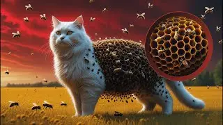🔴Live! Rescue Team Saves A White Massive Cat Covered in THOUSANDS of Honeycombs