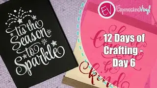 ExpressionsVinyl.com 12 Days of Crafting - Day 6 - Stenciling on Fabric and Canvas