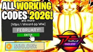 ALL WORKING CODES FOR ANIME FIGHTING SIMULATOR ENDLESS IN 2026! ANIME FIGHTING SIMULATOR ENDLESS