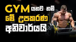Beginner Gym Equipment Guide | Gym පටන් ගන්න කලින් දැනගන්න