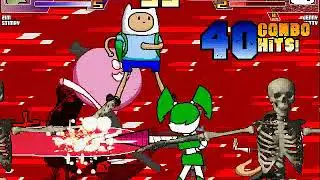 MUGEN battle #825: Team WlanmaniaX vs Team MadOldCrow1105