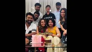 Actor bhakyaraj daughter-in-law kiki birthday celebration #kiki #shanthanu #shortsviral