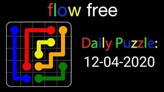 Flow Free Daily Puzzles Solutions&nbsp;April 12, 2020★FLOW FREE Android PUZZLE GAME Game Tricks