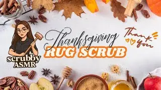 Thanksgiving Deep Clean: Turkey Rug Edition 🧽🦃 #RugCleaning#CarpetCleaningASMR#fall #CleanTok#asmr