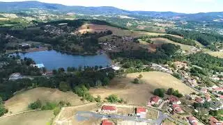 Saint Rémy sur Durolle vu du Ciel