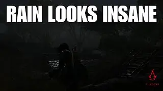 Rain in Ac Shadows looks Insanely Good