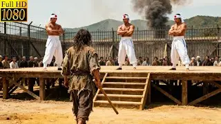 日本最強武士設擂挑戰囚犯，不料被囚犯一腳踢殘 🏹 抗日 | Kung Fu | 特種兵 | 歡迎訂閱