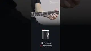 How to Play D Major Chord on Guitar 🎸#Shorts #DChord #DMajor #LearnGuitar #BeginnerGuitar #Guitario