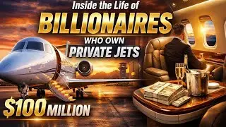 Inside the Life of Billionaires Who Own Private Jets|#billionairelifestyle #privatejets #richlife