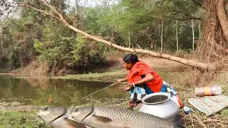Fishing Video🐠 | After a long time I came to the pond to fish | India Fishing 09