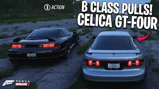 Устраиваю заезды и уличные гонки B-класса на 439-сильном TURBO CELICA GT-FOUR! | Forza Horizon 5