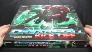 Dreadball Kick Off Unboxing and Overview - Mantics Futuristic Sports Game