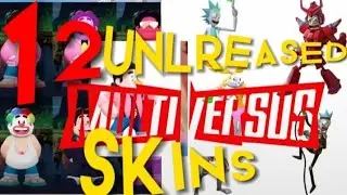 12 Unreleased Multiversus Skins!