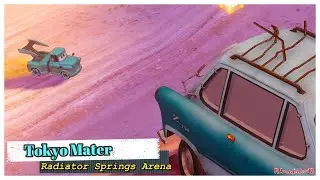 Cars 2 The Video Game | Tokyo Mater - Hunter Mode (Troika Missiles) | Radiator Springs Arena