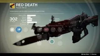 Destiny: Red Death Exotic Review