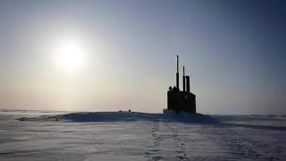 USS Toledo Arrives at Ice Camp Seadragon - Ice Exercise (ICEX) 2020