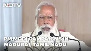 At Madurai Rally, PM Modi Targets DMK-Congress Over 2011 Jallikattu Ban