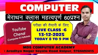 Computer Subject Lesson 6 Important 60 Question for exam