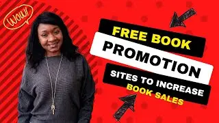 100+ Free Book Promotion Sites for Authors | Hidden Gem for KDP Success!  #bookmarketing