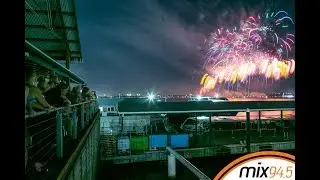 The City Of Perth Australia Day Skyworks Time-Lapse | Mix945 | Mix945