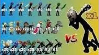 Stick war legacy final vs all units #stickwarlegacy #gaming 