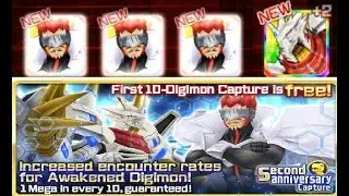 FREE 10-SUMMON - 0 Digistones, 40 Digimon - [Digimon Links]