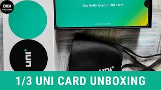 UNI credit card unboxing || Uni Pay 1/3rd Card
