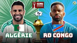 Alg&eacute;rie - RD Congo LIVE / CAN 2025 / Cinqui&egrave;me Huiti&egrave;mes de finales