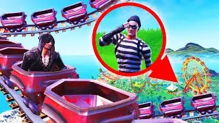 Прячемся в тематическом парке! (Fortnite Hide And Seek)