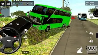 Indonesia Coach bus driving | Euro Bus simulator 2025 Anoride gameplay || LEVEL 56 MOGLI CTR