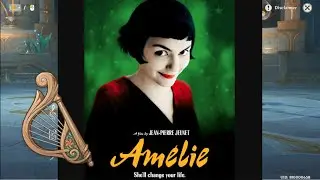Amelie - Comptine d'un autre été (Easy) - Yann Tiersen - Windsong Lyre (PC/Mobile)