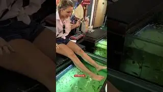 This Fish Spa Looks Fun&hellip; But There&rsquo;s a Dark Side! ⚠️ #shorts #fish