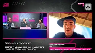 MOTORPLAY Radio - GERM&Aacute;N TODINO - Estoy armando un motor nuevo para La Pampa