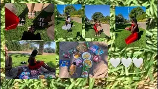 Scrunchies, Dresses & Treats : A princess picnic bd-party!🎀🎉
