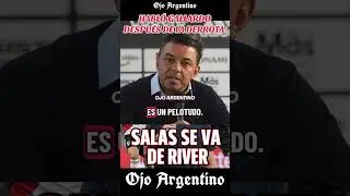 SALAS SE VA DE RIVER | HABL&Oacute; GALLARDO TRAS LA DERROTA DE RIVER ANTE DEPORTIVO RIESTRA #Argentina