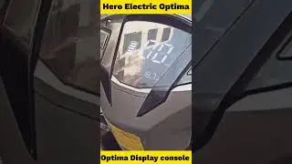 Hero Electric Optima HX Display Console | Motor Speed | Dual Battery