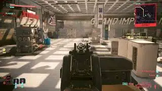 Cyberpunk 2077 gameplay Nintendo Switch 2 handheld mode