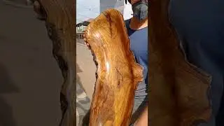 Gamela / Fruteira em madeira 😀🪵 #gamela #madeira #artesanato #arte #rustico #artesao #artesanatos