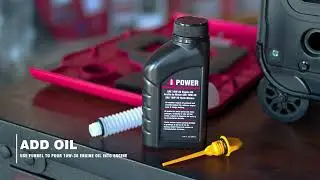 XOS2300i A iPower Gas Inverter Generator; Unbox, Prep and Start