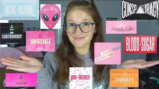 RANKING ALL JEFFREE STAR COSMETICS EYESHADOW PALETTES