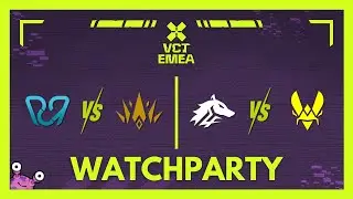 BBL vs PCIFIC & ULF vs VIT | VCT EMEA Kickoff #VCTWatchparty | !patreon !socials