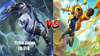 1Trick Games | Zed VS Malzahar | Ranked Gameplay / 1Trick Games | Зед VS Мальзахар / Ранкед Геймплей