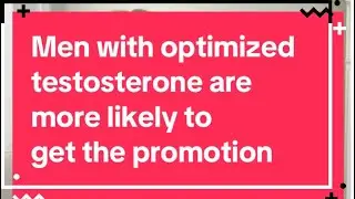 Optimal testosterone makes you more decisive 
