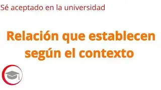 Relaci&oacute;n que establecen las preposiciones seg&uacute;n el contexto