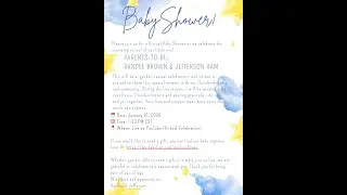 🎉 Virtual Baby Shower LIVE | Celebrating Baby Brown-Ham | Gender-Neutral Surprise 💛