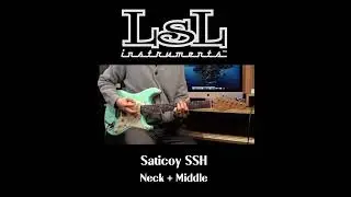 LSL Saticoy SSH Sound Demo #guitar #musicforce #뮤직포스 #guitarist #하이엔드기타