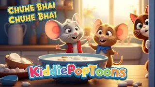 Chuha bhaiya | Do chuhe the | Hindi Poems | cartoons kids | Hindi rhymes for children #babyrhymes